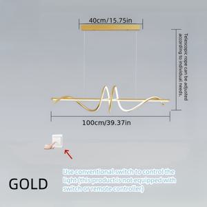 TEMU 현대적인 LED 다이닝 - 삼색 가변 조명, 골드 메탈 프레임과 아크릴 쉐이드의 세련된 디자인, 식당이나 바에 완벽한, 반flush 마운트