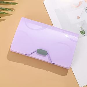 TEMU 12개의 포켓이 있는 컴팩트한 악기 보관 케이스, 카드, 쿠폰, 영수증, 청구서, 동전을 정리하기 위한 디자인, 라벨 탭이 있는 PP 소재로 제작되었습니다.