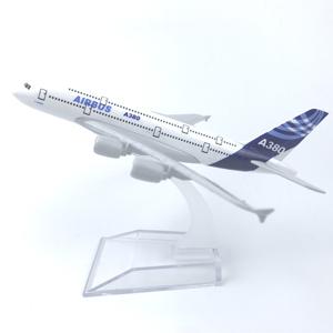 TEMU 에어버스 A380 18인치 정적 모델 키트, 1/160 스케일 항공기 디스플레이 스탠드 포함 - 비행 애호가를 위한 컬렉터블 모형 세트, 선물용