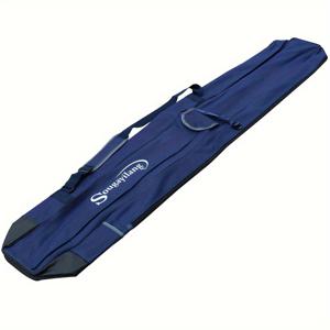 TEMU Sougayilang Fly Fishing Rod Case - 5ft 접이식, 휴대용 및 내구성 있는 나일론 보관 가방, 대형 160cm 로드용, 휴대하기 쉽고, 데이, 추수 감사절, 크리스마스, 할로윈 및 새해 선물에 이상적, 낚시 로드 바