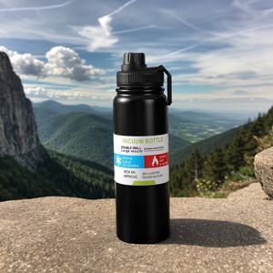TEMU 1pc Grinkwell 800ML 스테인레스 스틸 보온 보냉 물병, 손잡이가 달린 오발 더블 월, BPA 프리, 밀봉 가능, 뚜껑과 필터가 있는 휴대용 컵, 스포츠 및 야외 활동에 이상적, , 여성, 어머니, 아버지의 날 및 새해를 위한 완벽한 선물