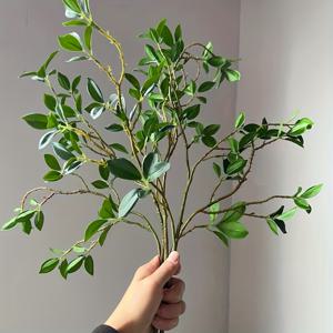 TEMU 3pcs 현실적인 피쿠 인공 가지 - 가정 장식, 결혼 및 약혼 배치, 봄/여름 테이블 센터피스, 야외 정원 디스플레이, 크리스마스, 추수 감사절, 데이 장식, 연중간의 우아함을 위한 인조 잎, 센터피스 장식 인공 식물