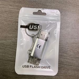 TEMU 128GB, 100GB, 32GB, 및 16GB 용량을 갖춘 고속 USB 2.0 Type C 플래시 드라이브, 컴퓨터, 스마트폰, TV, 태블릿, 노트북과 함께 작동하는 두 쌍의 메모리 스틱을 포함합니다.|USB|USB