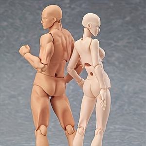 TEMU 2피스 세트 PVC 아트 피규어, 섬세한 BJD 바디, 근육질과 슬림한 여성 수집용 인형, 빠른 배송 - 애니메이션 열정가에게 이상적, 모델 포즈|예술적인 표현|복잡한 관절 구조, 애니메이션 피규어