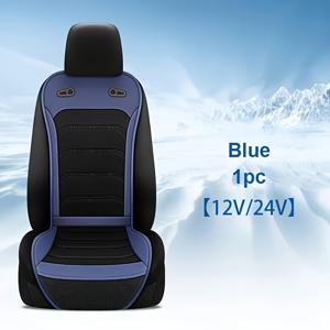 TEMU 1인용 공기 흡입 냉각 자동차 시트 커버 앞좌석, 12V/24V 순환 환기 냉각 차량 좌석 쿠션, 여름 냉각 시트 쿠션이나 SUV 트럭에 적합한 범용 스타일, 여름 도로 여행에 완벽