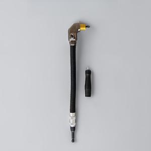 TEMU 90도 직각 드릴 척 - 6.35mm 샹크, 유연한 축 연장봉 포함, 인체공학적 그립 & 내구성 강화, 목공 및 홈 제작용, DIY 프로젝트에 적합, 고품질 소재