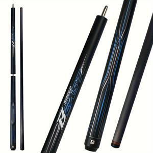 TEMU 리틀 몬스터 비스트 탄소 섬유 3pcs 점프 큐 세트, 147cm, 12.9mm, 가죽 가방 포함 - 풀 및 빌리어드에 이상적, 빌리어드 액세서리 | 현대적인 디자인 | 인간공학적 그립
