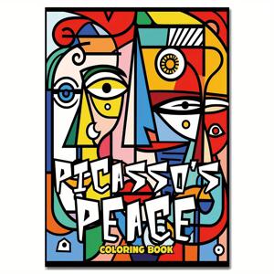 TEMU 디럭스 에디션 아트 컬러링 북 - 두꺼운 22페이지, 독특한 커버 디자인, 청소년 및 성인에게 완벽 | , 크리스마스, 할로윈, 새해, 학교 복귀, 생일 등에 이상적인 선물
