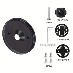 TEMU MTB 로드바이크 로드, 가르민/브리튼/카테이 28.6mm - GPS 속도계 마운팅 지원, 블랙 PVC 자전거 컴퓨터 홀더, 산악 자전거용 연결 자리, 어머니의 날, 추수 감사절, 크리스마스, 할로윈, 새해 선물, 사이클링 액세서리