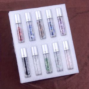 TEMU 10ml 알루미늄 캡 스톤 롤러 병 에센셜 오일 병 향수 병 유리 여행용 디스펜서 병 립 오일 여행용 디스펜서 병