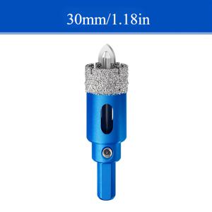TEMU 1pc 18-110MM 코팅 드릴 비트 세라믹 타일 홀 사와 포지션 드릴로 유리 대리석 화강암 돌 포르셀라나