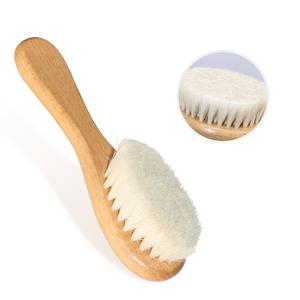 TEMU 아기용 화장품 세트, 부드러운 양털 브러시, 헤어 워시 브러시, 목욕 마사지, 나무 빗, 아기 청소, 헤어 더트