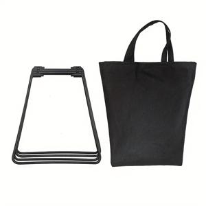 TEMU 스테인리스 스틸 고품질 캠핑 쿨러 스탠드 - 접이식 휴대용 베이스, 빠른 설치, 야외 캠핑/피크닉/테일게잉용 - 다목적 보관 랙, 튼튼한 구조, 고급 소재