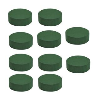 TEMU 오아시스 습식 폼 실린더 꽃무드 플로어 폼 브릭 DIY 꽃꽂이용 12*4cm 웨딩 파티 장식 플로리스트 폼 블록 5/10개