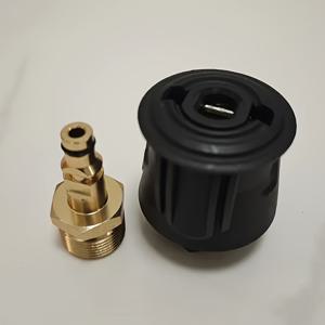 TEMU Karcher -k7 고압 세탁기용 퀵 플러그 어댑터 M22-14 액세서리, 자동차 세차 장비 2개