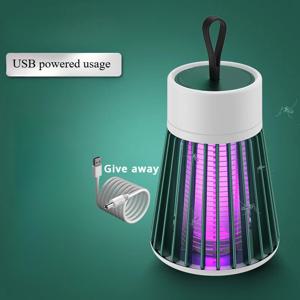 TEMU USB 전원 모기 퇴치기, 무소음 작동, 안전한 파리 및 벌레 제거용. 침실, 주방, 거실에 적합