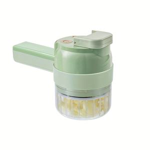 TEMU 다용도 휴대용 주방 채소 커터 - USB 충전식 800mAh 리튬 배터리, 편리한 청소 디자인, 양파, 생강, 고추, 마늘, 고기에 이상적 - 안전하고 내구성이 뛰어난 ABS 소재, 주방 필수품 | 현대 주방 가제트 | 내구성이 뛰어난 주방 도구, 채소 썰기 도구|마늘다지기|야채다지기