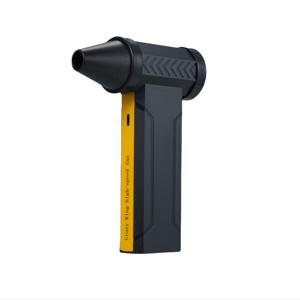 TEMU 400,000 RPM 휴대용 터보제트 팬 - 200W 최대 전원, 380g 추력, 130 km/h 바람 속도, USB 빠른 충전, 브러시리스 모터 - 자동차 건조, 키보드 청소, 눈 제거, 바베큐 및 캠핑에 이상적 - 완벽한 아버지의 날 선물, 야외 전동 도구 | 현대적인 미학 | 내구성 있는 구조|차량용선풍기