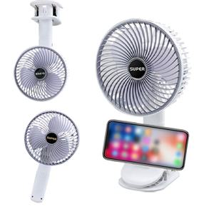 TEMU USB 충전식 테이블 팬, 조절 가능한 속도 - 휴대용, 실내/실외 사용, 3W 전원, 리튬 배터리, 기숙사, 캠핑, 야외 활동에 적합, 캠핑 필수품 | 현대적인 테이블 팬 | 내구성 있는 플라스틱 구조, 휴대용 팬