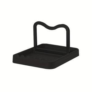 TEMU 주방 데스크탑 냄비 뚜껑 홀더 접이식 다기능 냄비 덮개 랙 스패출러 홀더 휴식 주방 정리대