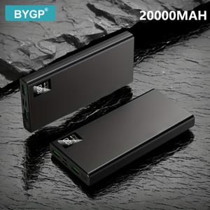 TEMU BYGP 20000/10000mAh 휴대용 보조배터리, PD20W 고속 USB 충전기, 내장형 Type-C /LED 디스플레이 화면, 컴팩트하고 가벼운 아이폰 및 기기/휴대폰용, 야외 비상 여행 백업 배터리|보조배터리|보조배터리20000