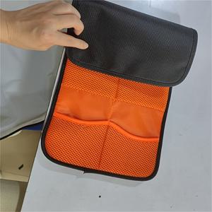 TEMU 6개 카메라 렌즈 필터 케이스 - 튼튼한 나일론, 49mm-77mm 필터에 적합, 컴팩트하고 휴대용, 쉬운 접근을 위한 투명 내부 포켓 포함