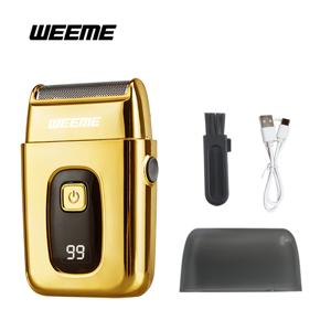 TEMU WEEME 남성용 전기 면도기, USB 충전, LCD 디스플레이, 4가지 색상 선택 가능 (골드, 실버, 블루, 블랙) - 아버지의 날, 생일, 휴일, 남편, 아들, 파트너, 친구를 위한 결혼기념일 선물