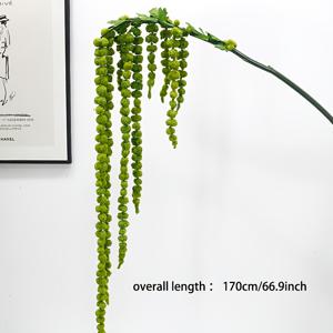TEMU 1개 생동감 있는 인공 베리 덩굴 - 결혼식 및 홈 데코에 완벽, 현대적인 인조 꽃 장식, 사무실, 호텔 디스플레이 및 크리스마스 창문 장식에 이상적