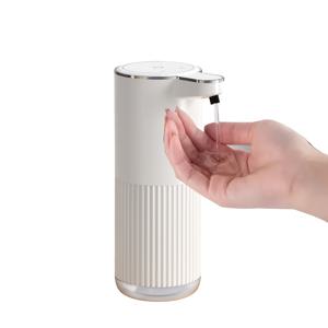 TEMU 360ml 자동 비누 분배기 - USB 충전식, 드릴 필요 없는 벽걸이형 액체 분배기, 4단계 제어, 대용량, 빠른 거품 생성을 위한 스마트 유도, 욕실 및 주방에 이상적, 주방 분배기 | 모던 분배기 | USB 충전식 병, 욕실용 비누 분배기