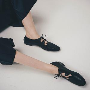 [올드 핸즈 카브드 ] 코라플랫_블랙