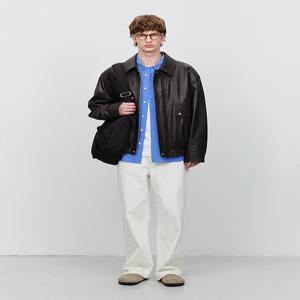 [던스트 포 맨] LOW RISE WIDE JEANS OFF WHITE_M_UDPA5A308OW