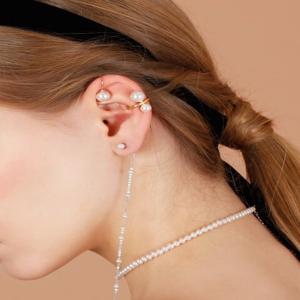 [데라룬] BLACK SWAN EARCUFF[DL17FWER20BKF]