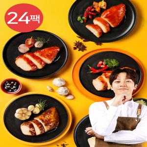 [허닭] 허닭PICK 소스 통 닭가슴살 100g 5종 24팩