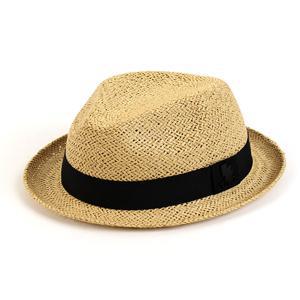 [유니버셜 케미스트리] Punk Short Beige Summer Fedora 여름페도라
