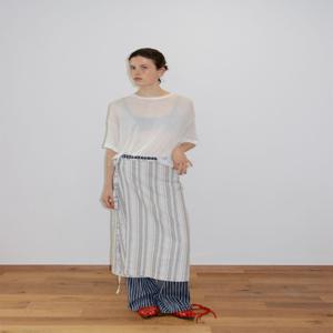 [수수무] LYOCELL WOOL SHORTSLEEVE TEEoff white