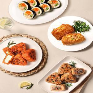 [허닭] 허닭 닭가슴살 주먹밥/유부초밥/곤약김밥 10종 10팩