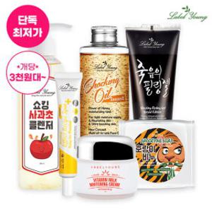 [라벨영x롯데] BEST제품 6월썸머세일 개당 3천원대~(모공/잡티/진정/미백/클렌징)