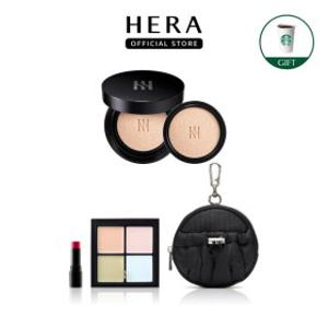 (롯데i단독) 블랙쿠션 파운데이션 SPF34/PA++ 15gx2 (본품1개+리필1개+스타벅스)