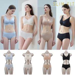 비비안 슬림핏 25NEW 냉감 퓨징 브라팬티 4세트