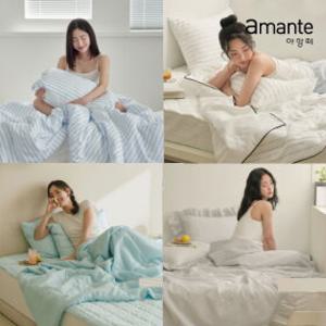 [아망떼]2025 신상 시어서커 리플  여름 이불 /침대패드/이불세트/패드세트