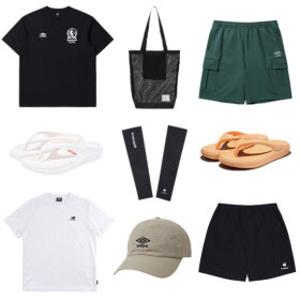 뉴발란스/데상트/르꼬끄/엄브로/휠라 여름 필수템 모음전!