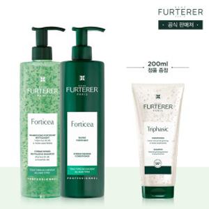 포티샤 두피모발강화 샴푸컨디셔너 600ml 듀오(+정품증정)
