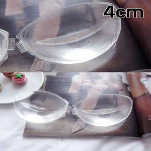 4CM [왕뽕]투명하게 볼륨업 실리콘누브라 오프숄더브라 튜브탑브라 비키니브라 수영복브라 수영복패드 비키니패드 왕뽕패드 실리콘패드