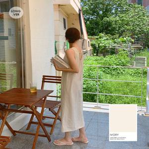 [여름신상????/롱,미니2기장/made] 씨메르 나시 롱원피스 - 3 Color (여름/썸머/여행룩/휴양지/민소매/뷔스티에/바스락)