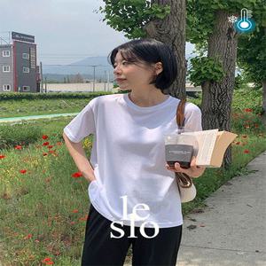 [기능성원단][키작녀][MADE]쿨링 에어리즘 박스티 냉장고티[5color]