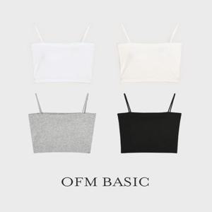 [ofm.basic] 코튼 실켓 크롭 캡나시 (sleeveless)(크롭, 베이직 ver)*뉴 기장 추가 ♡