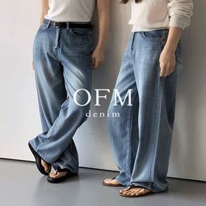 [ofm] 썸머 에어 맥시 와이드 워시드 중청 (denim pants) * 베스트 상품 재진행