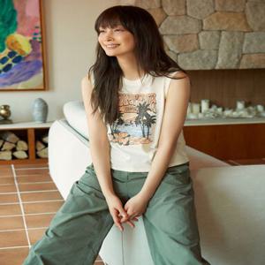 여성) 쿨터치 나일론 밴딩 팬츠_MSF2PP2206