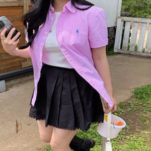 [????신상입고/당일출고]폴로 랄프로렌 시어서커 스트라이프 반팔 블라우스 여름 셔츠 보이즈