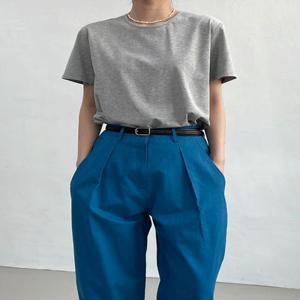 [INC MADE/4계절진행] 텐션 코튼 반팔 티셔츠 (4C)